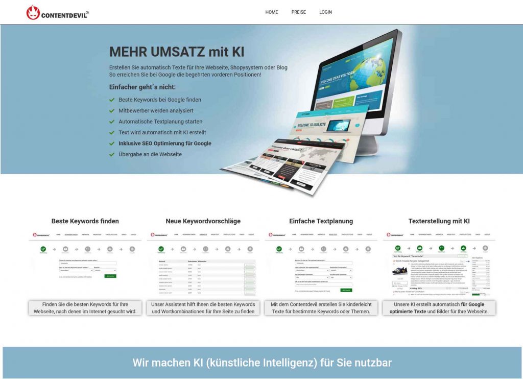 Unser Content Tool